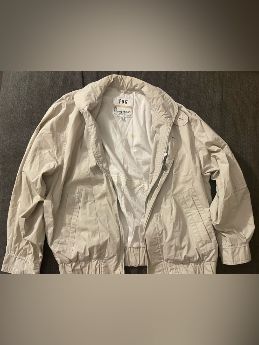 London Fog Size 40 Windbreaker Spring/Fall Jacket